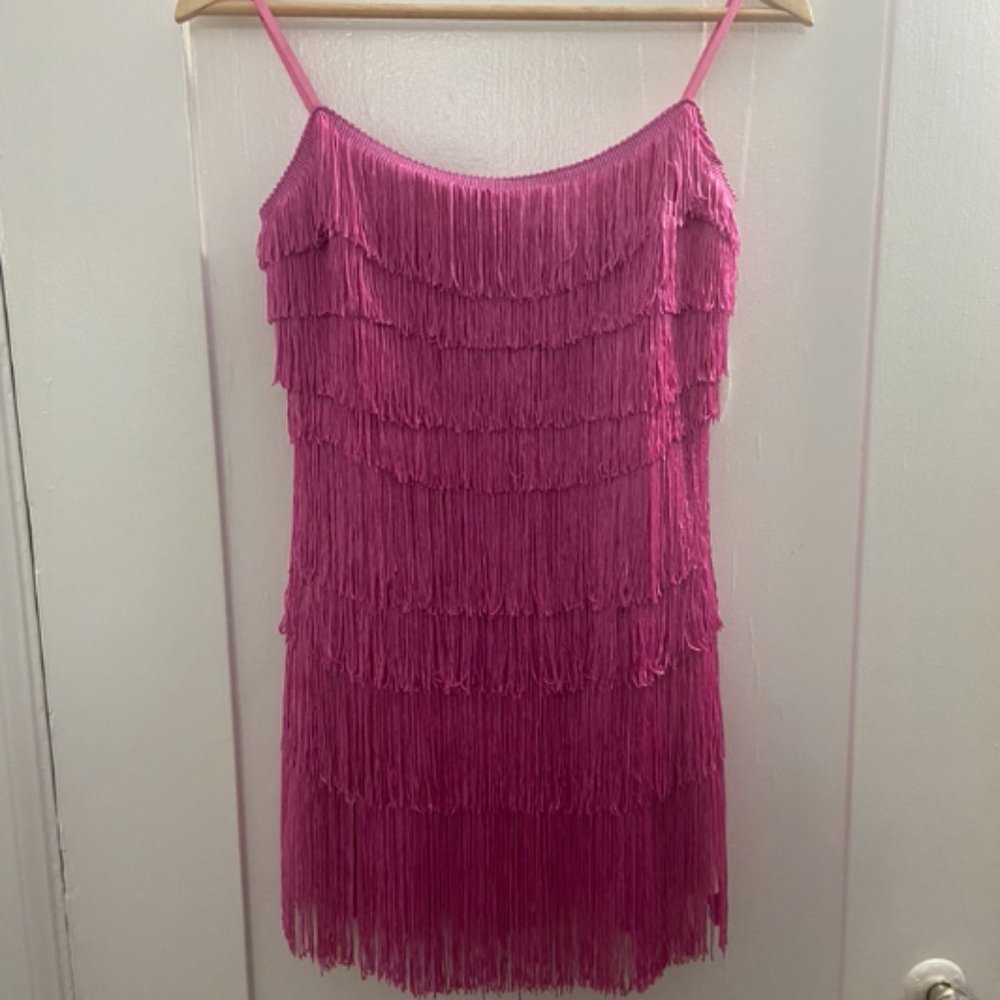 Fun, Flirty, Pink Mini Dress